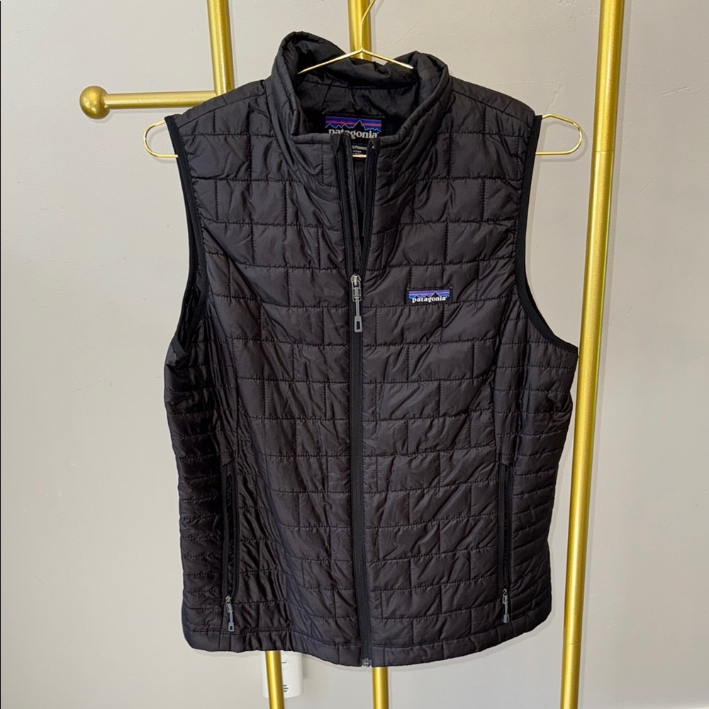 Patagonia Black Quilted Vest
